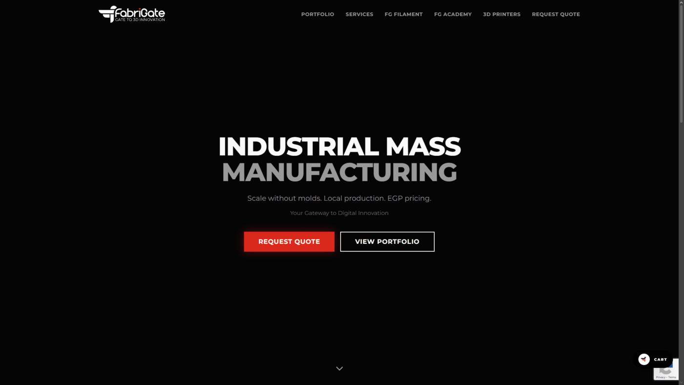 Fabrigate 3D — Interactive 3D configurator · Next.js