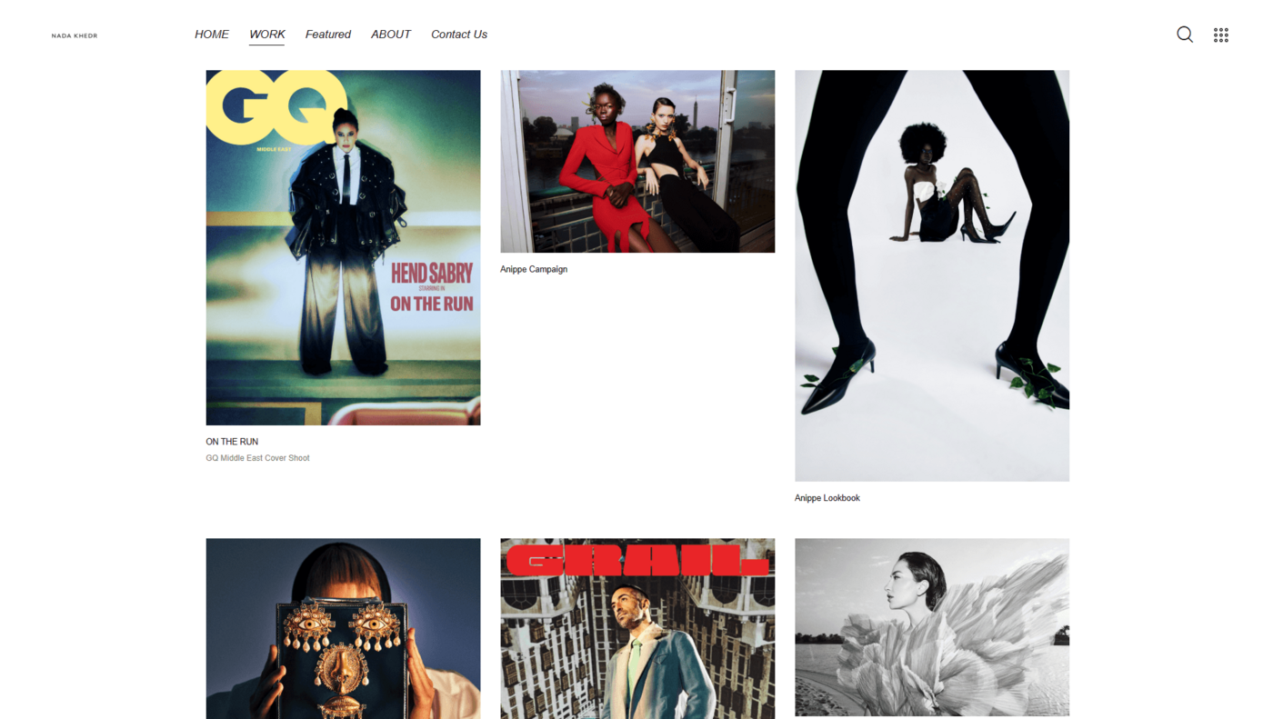 Nada Khedr — Personal brand site